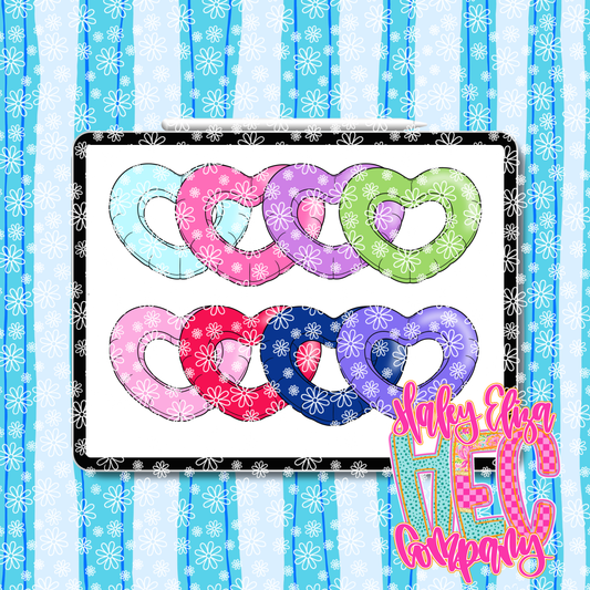 HEART FLOATY CLIPART BUNDLE