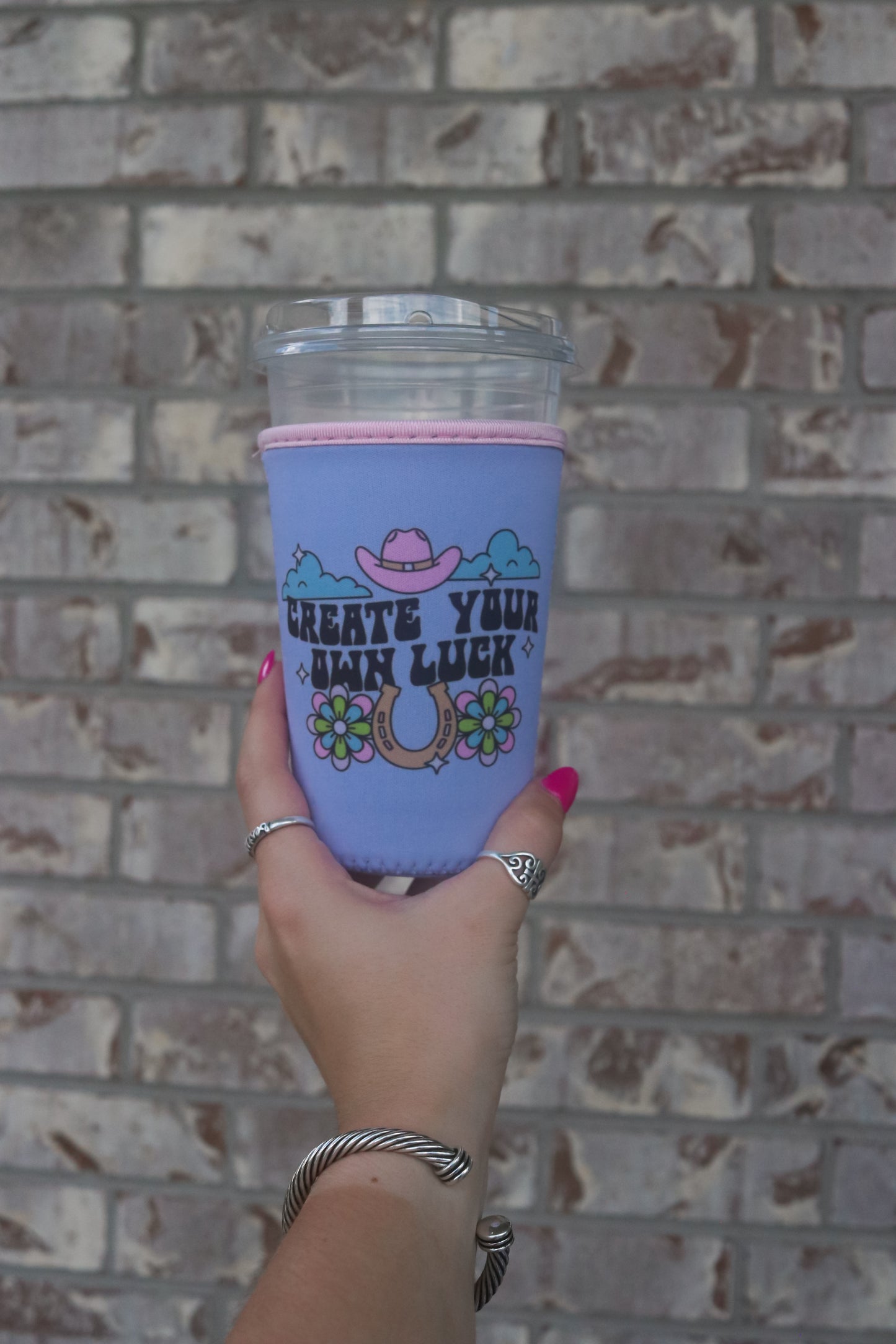 CREATE YOUR OWN LUCK COFFEE SLEEVE - MEDIUM