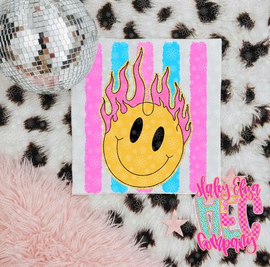 GLITTER & SMILEY PNG
